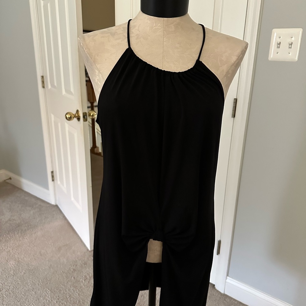 BCBG Black Halter Top